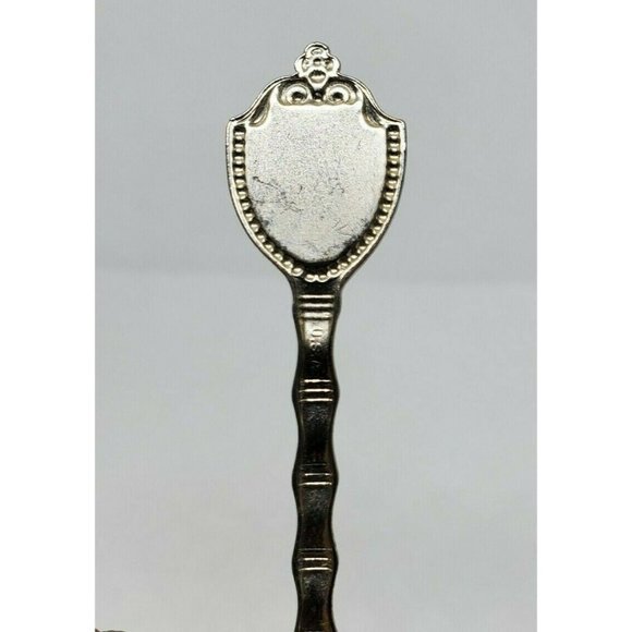 New Hampshire Scallop Shape Collectible Engraved Mini Silver Spoon Home Décor - Picture 6 of 11